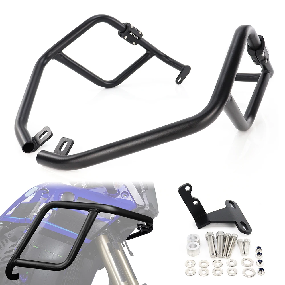 Fit For Yamaha Tenere 700 XTZ690 2019-2023 2024 XTZ 690 Motorcycle Engine Guard Highway Crash Bar Frame Protector Guard Block