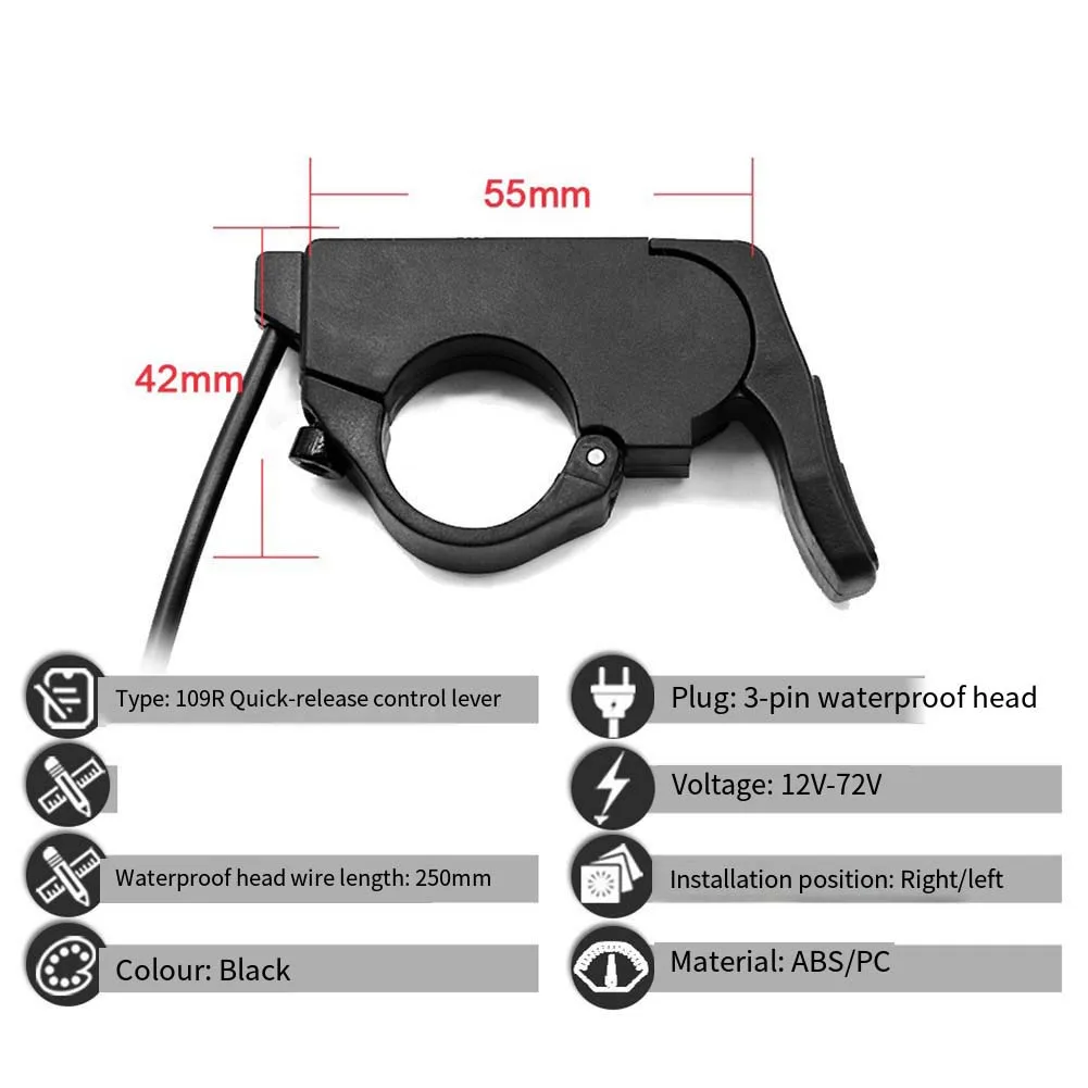 

Electric Bicycle SW900 Controller 17A 26A 30A with Instrument Panel and Waterproof Throttle for Multiple Voltages