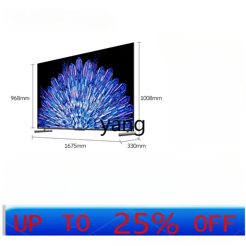 TV LCD embutida na parede CX de 75 polegadas para casa