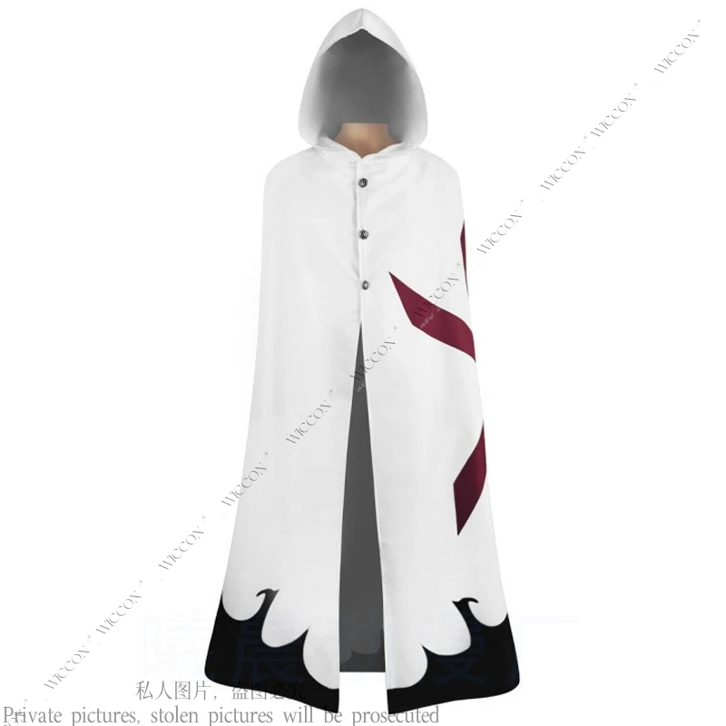 

The Cloak Of The Knights Of The Cross Cosplay Costume Cape Woman Man Anime Role Play Stage Costume Comic-Con Halloween Party