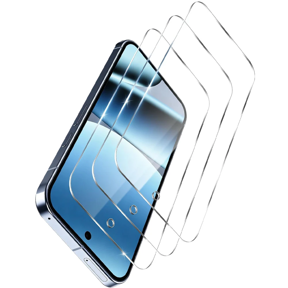 Pełno przezroczyste szkło hartowane na ekran do Google Pixel 10 8 7A 6A 7 6 8A 9A 10A 9 Pro XL, szkło ochronne odporne na pęknięcia — 2