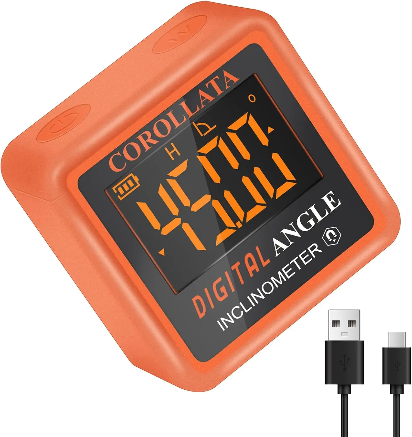 

Миниатюрный цифровой угломер с магнитным торпедным уровнем, ЖК-дисплеем и прецизионным угломером для деревообработки и труб