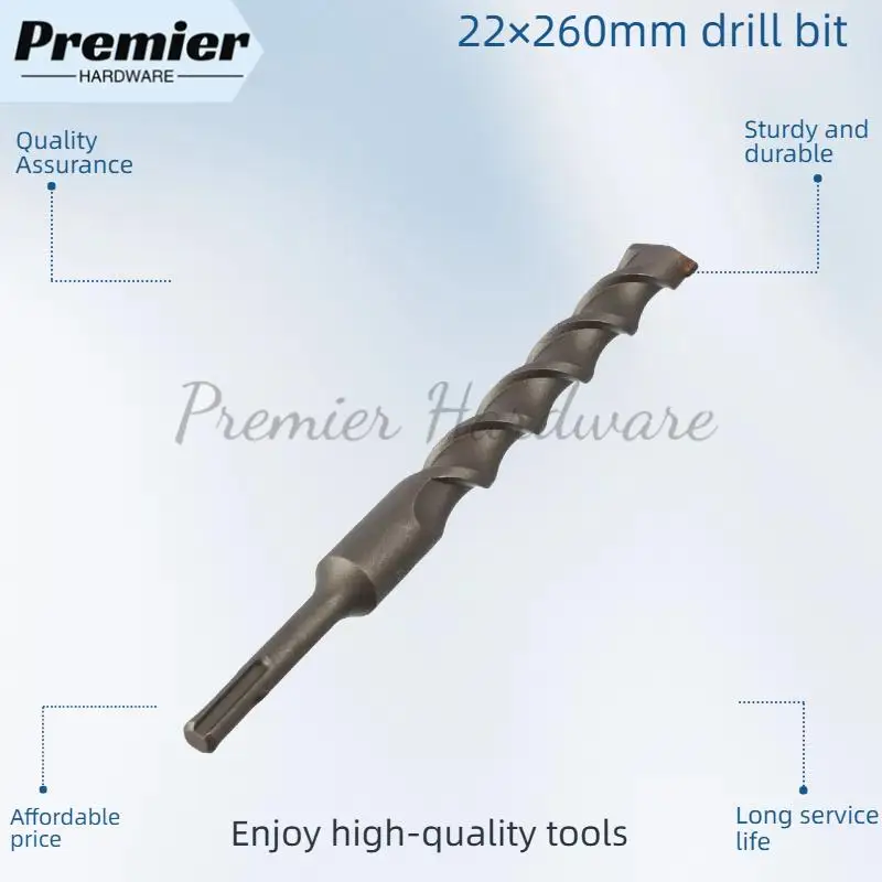 

SDS-Plus22mmx260mm round bit alloy steel impact bit special for reinforced concrete wear and impact resistance