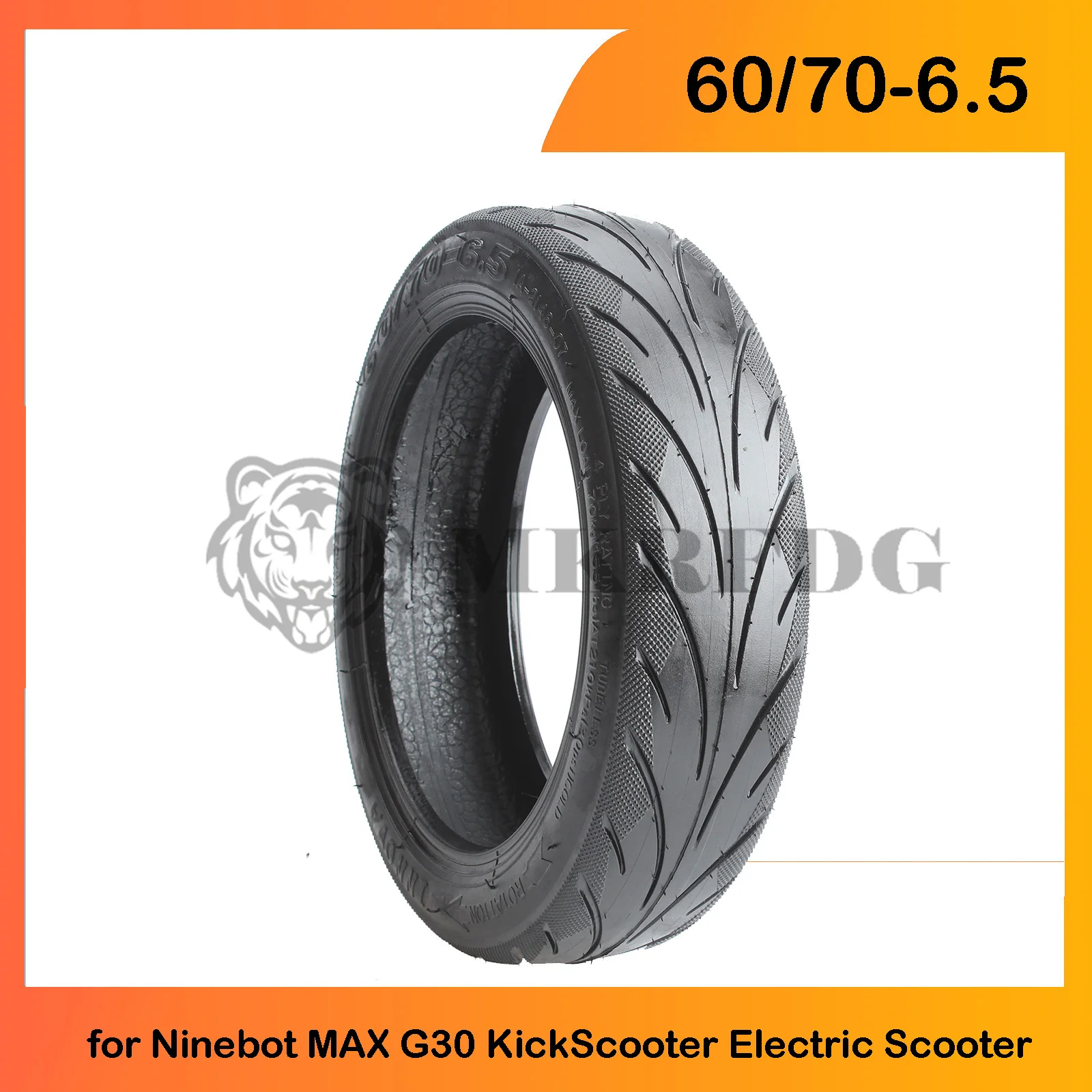 60/70-6.5 Tubeless Tyre 10 Inch Outer Tire for Ninebot MAX G30 Segway 5 Electric Scooter Bike Tire Parts