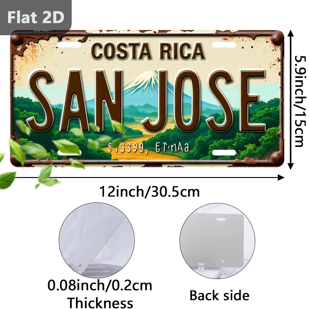 2D Flat, 1pc, Only for Decoration Decor, Outdoor Signs & Wall Decor (12