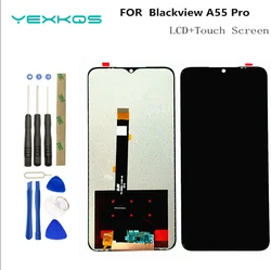 New For Blackview A55 LCD Display Touch Screen Digitizer Assembly For Blackview A55 Pro LCD Display A55Pro LCD Touch Seonsor