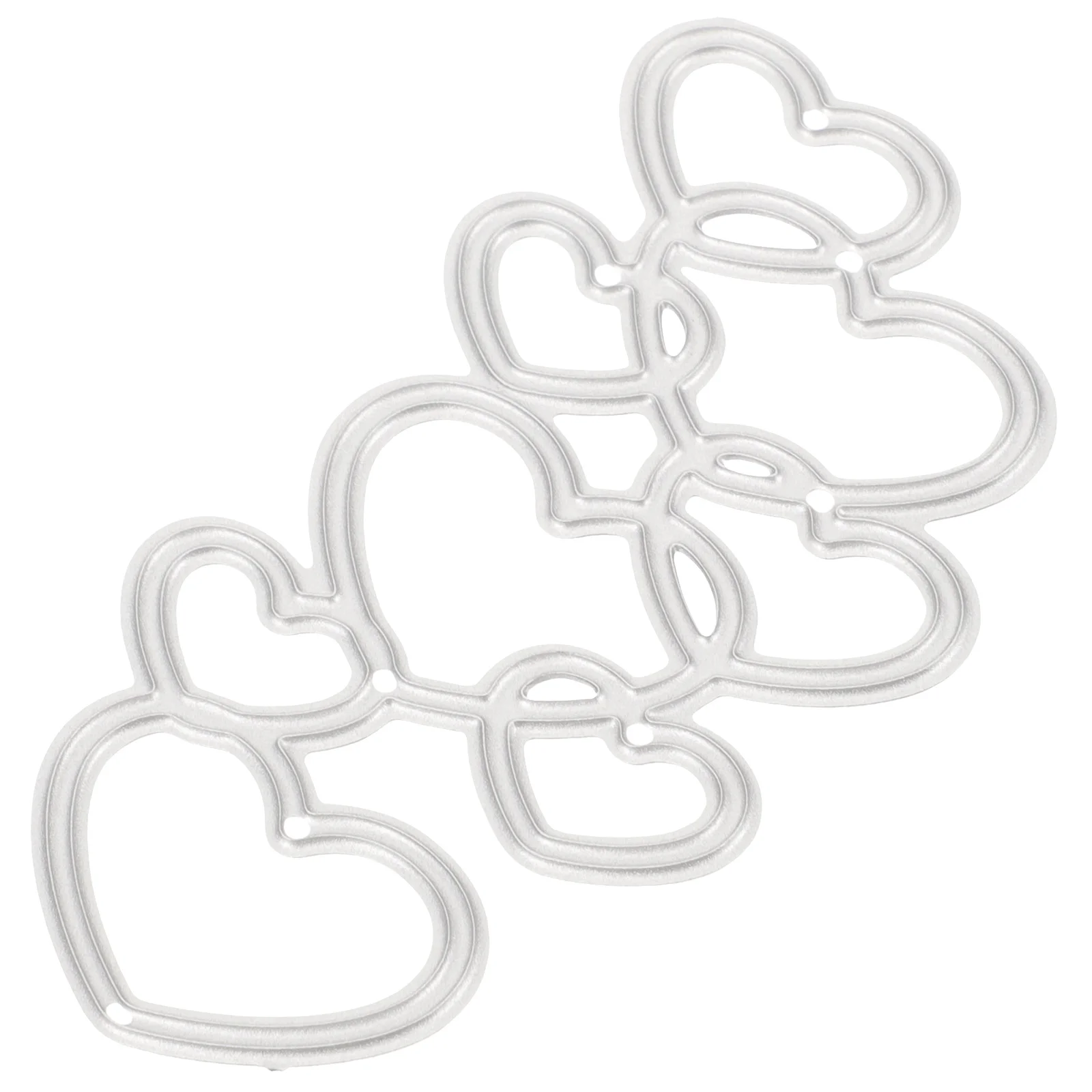 

Mini Heart Shape High-carbon Steel Cutting Dies Stencils for DIY Paper Craft Cards Making Reusable Easy to Use