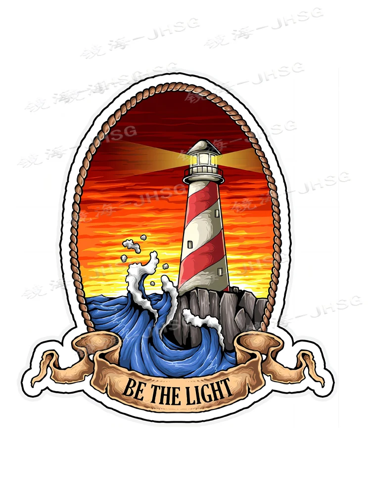 Lighthouse Vinyl Waterproof Sticker Decal Car Laptop Wall Window Bumper Sticker 6