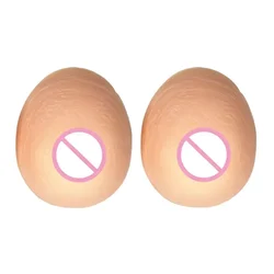 Realistic Silicone Crossdressing Breast Forms Huge Fake Boobs Pads False Tits Bra InsertsFor Men Transgender Cosplay