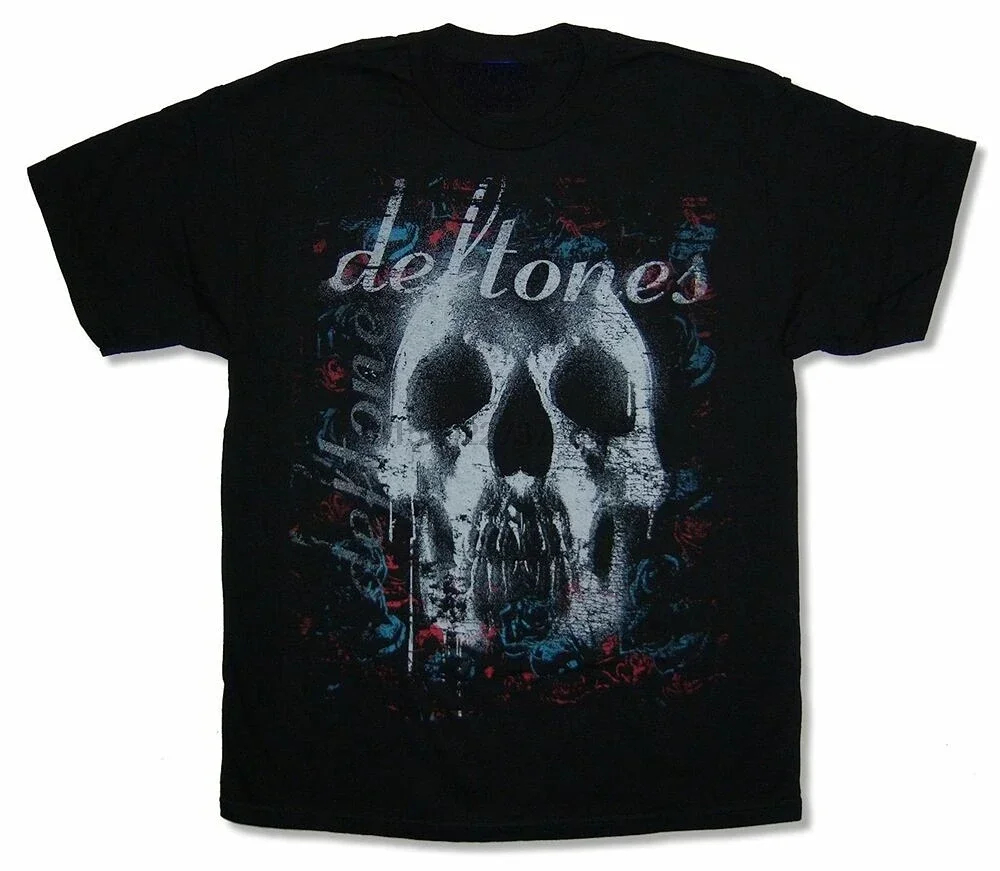 

New Deftones Cotton Singer Band T Shirt Men Women Hip Hop Rock Tee Fashion Short Sleeve Tshirt Summer Oversized T-Shirts