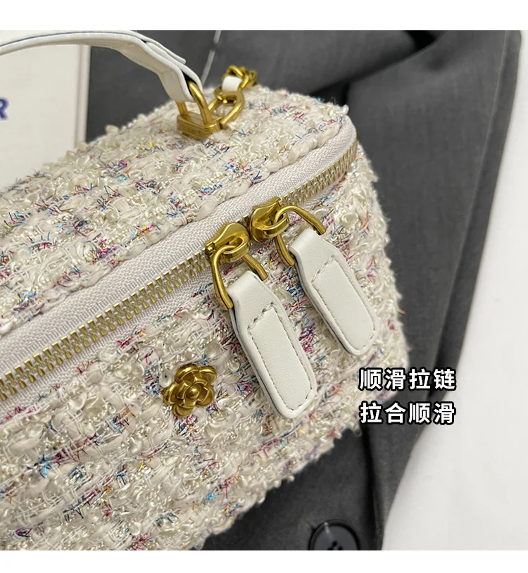 High Quality Trendy Checked Women Bag New Fashion Chain Crossbody Bags Brand Designer Handbags and Purses Small Shoulder Bags