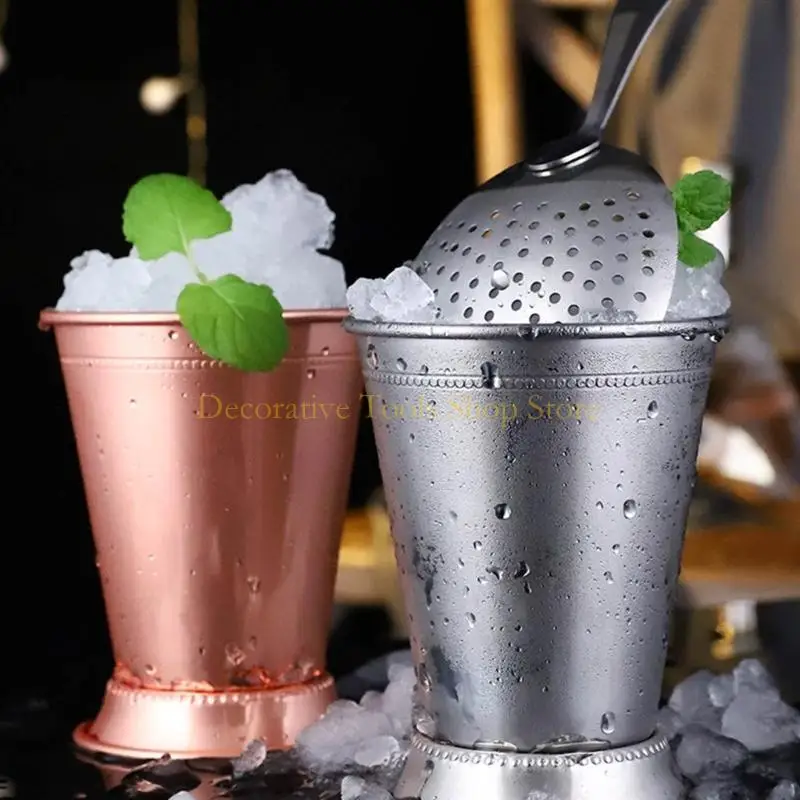 QX2E خمر النعناع Cup Moscow Cup Cup Cocktails Cuctails Cup Tumblers أكواب البيرة للكوكتيلات مشروبات مختلطة