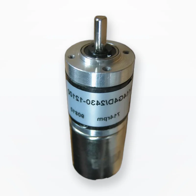 12V-24V Micro Gear Motor 2430-24100 24mm Body 4mm D Shaft 10000RPM No-Load 7700RPM 4mN.m 3.1W for RC Model Robot DIY Hobby