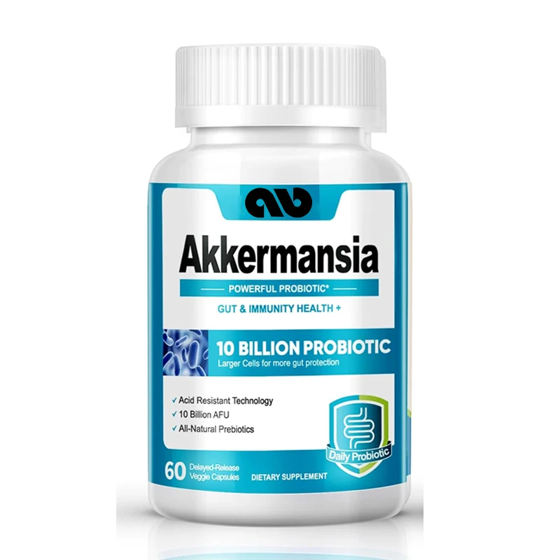 Akkermansia Muciniphila Probiotics High - Probiotics that promote digestive and immune health -10 billion AFU+organic prebiotics