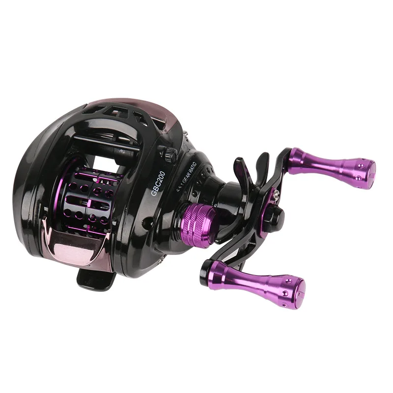 

6.5:1 Magnetic Brake 5KG Bait Casting Reels 5+1 BB Bait Casting Reels Surf Fishing Wheel For Seapesca
