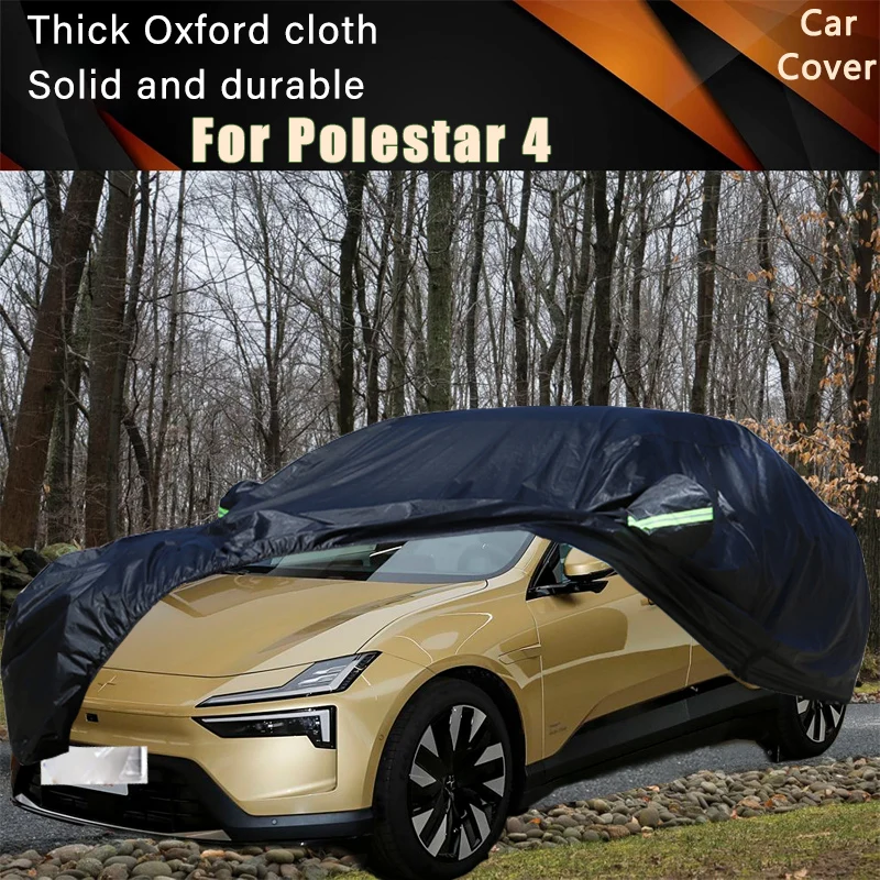 

For Polestar 4 Car Full Outer Covers Outdoor Waterproof Dustproof Sun Rain Snow Protection Exterior Car Accessories