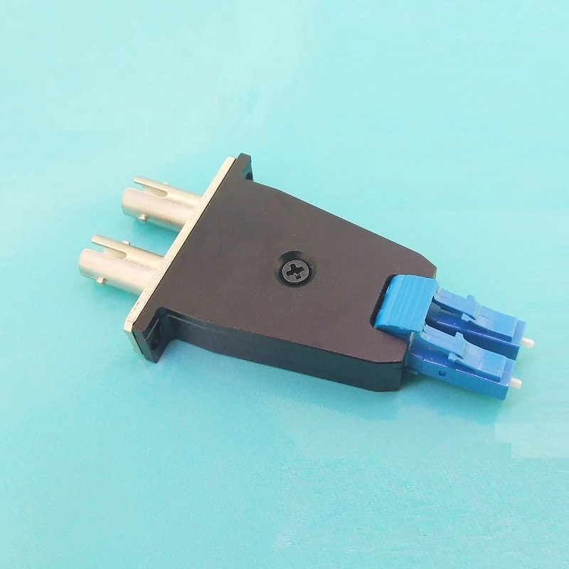 ST Nữ Sang LC Nam Đảo Mặt Sợi Adapter LC-ST Bích Khớp Nối Adapter