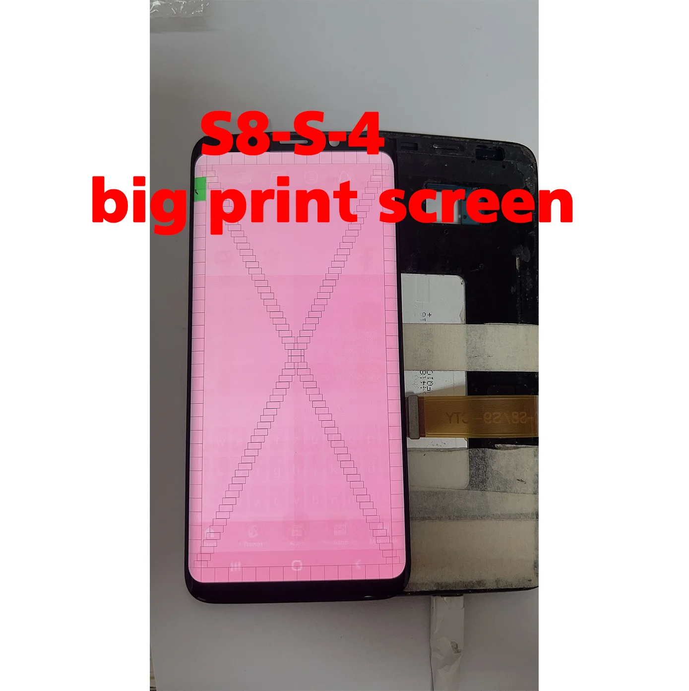 AMOLED Defect burn point line For Samsung S8 LCD G950 G950F Touch Screen Digitizer LCD Display For Samsung Galaxy S8