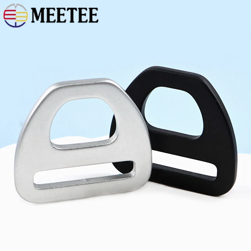 

10/30Pcs 15-38mm Metal Tri-Glide Slider Clasp Bag Strap Adjust Buckles Dog Collar Webbing Ring Belt Buckle Handbags Accessories