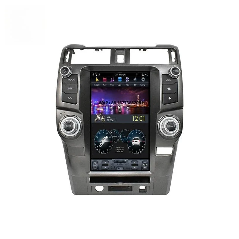 

New 13.6 Inch Double Din Mp5 Radios Para Auto 4+64G Dsp Car Player for T Style 4 Runner 2009-2019