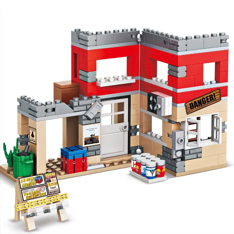 475PCS Military Scene Building Blocks, Army Base Model with Jeep & Motorcycle, DIY Toy, Gift for Boys Teens &Adult Collectors