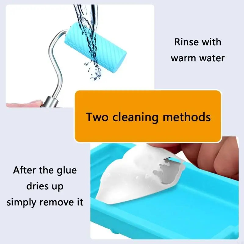 

A0KE Crafting Adhesive Roller Set включает в себя лоток для гладкого ровного применения