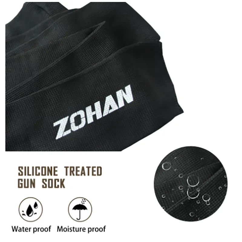 ZOHAN Tactical Rifle Gun Sock Shotgun Holster Airsoft Storage Protector Cover Long Socks for gun Cover Bag Case shooting hunting