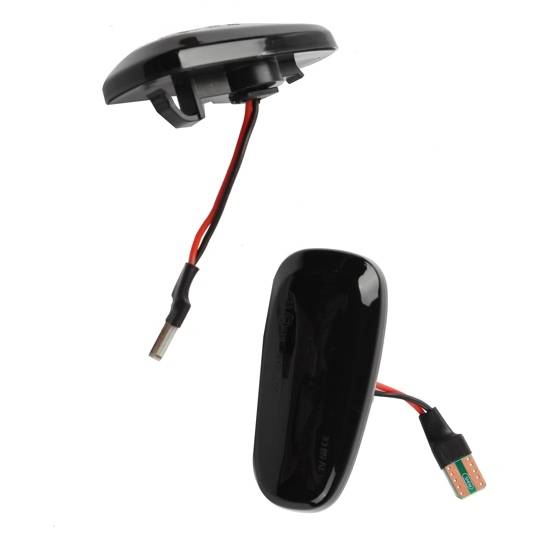Luz LED de posición lateral para coche, lámpara indicadora de señal de giro para Opel A 99-05G 98-09, 2 piezas