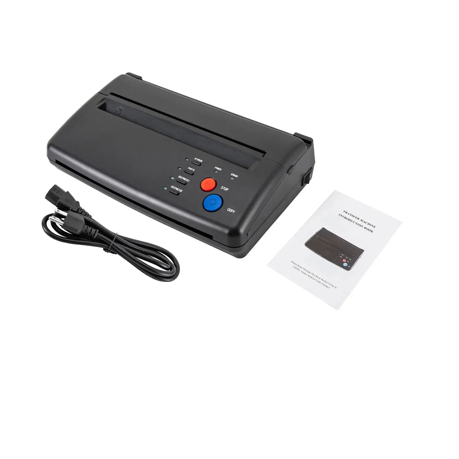 طابعة ناسخة حرارية لاستنسل الوشم - آلة نقل استنسل الورق مقاس A4