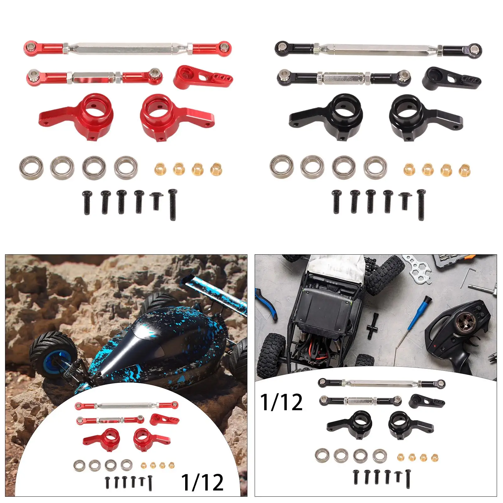 

Детали для модернизации модификации сервопривода рулевого управления RC для MN82 D90 1/12