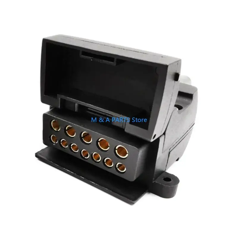 

U1JF 12PIN FLAT Trailer Socket 12V 12PIN Австралийский штекер для подключения для подключения для подключения к шкафу