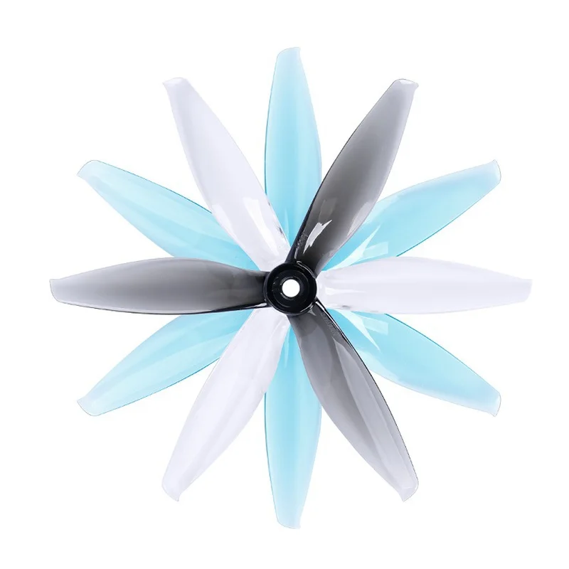 GEMFAN Freestyle 5144 5.1 Inch 3-Blade Propeller CW/CCW (8 Pairs) for 2205-2306 Motor FPV Drone