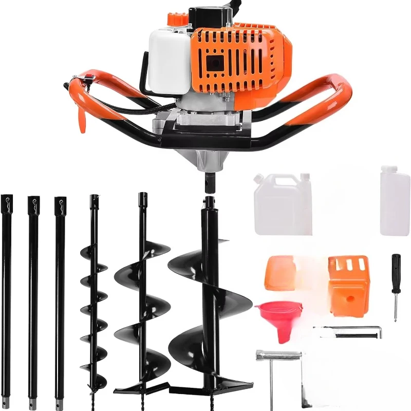 Ground drilling machine, multi-functional ground drilling