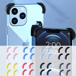 4 Pcs Coner Cover Phone Edge Frame For iPhone 16 15 Pro Max 15 14Plus 13 12Mini Corner Guard Protector Anti-Drop Shockproof Case