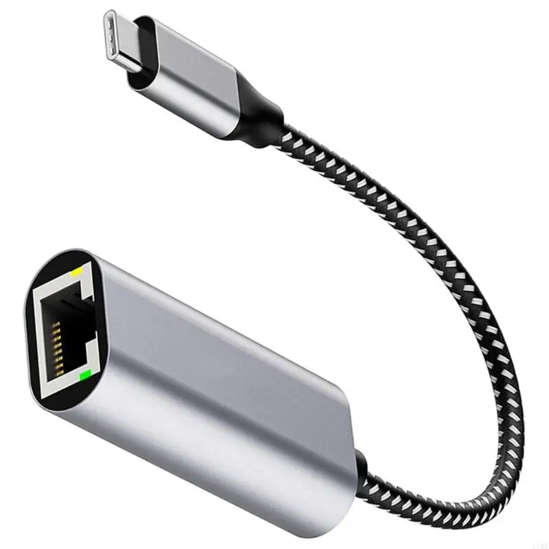 Adaptador USB-C a Ethernet Gigabit RJ45 – Red táctica de campo - imagen 4