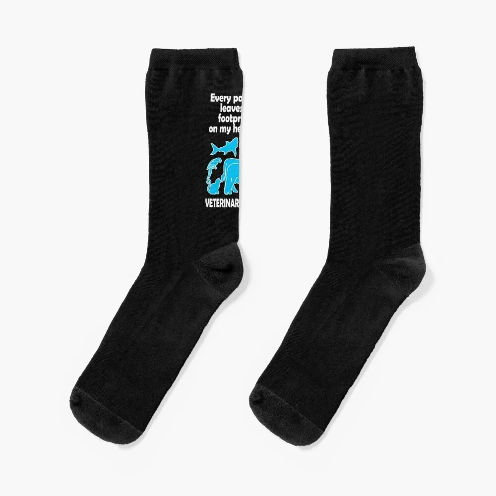 Funny veterinary animal hospital student vet tech dad mom gift Socks sports stockings crazy warm winter Socks Women Men's