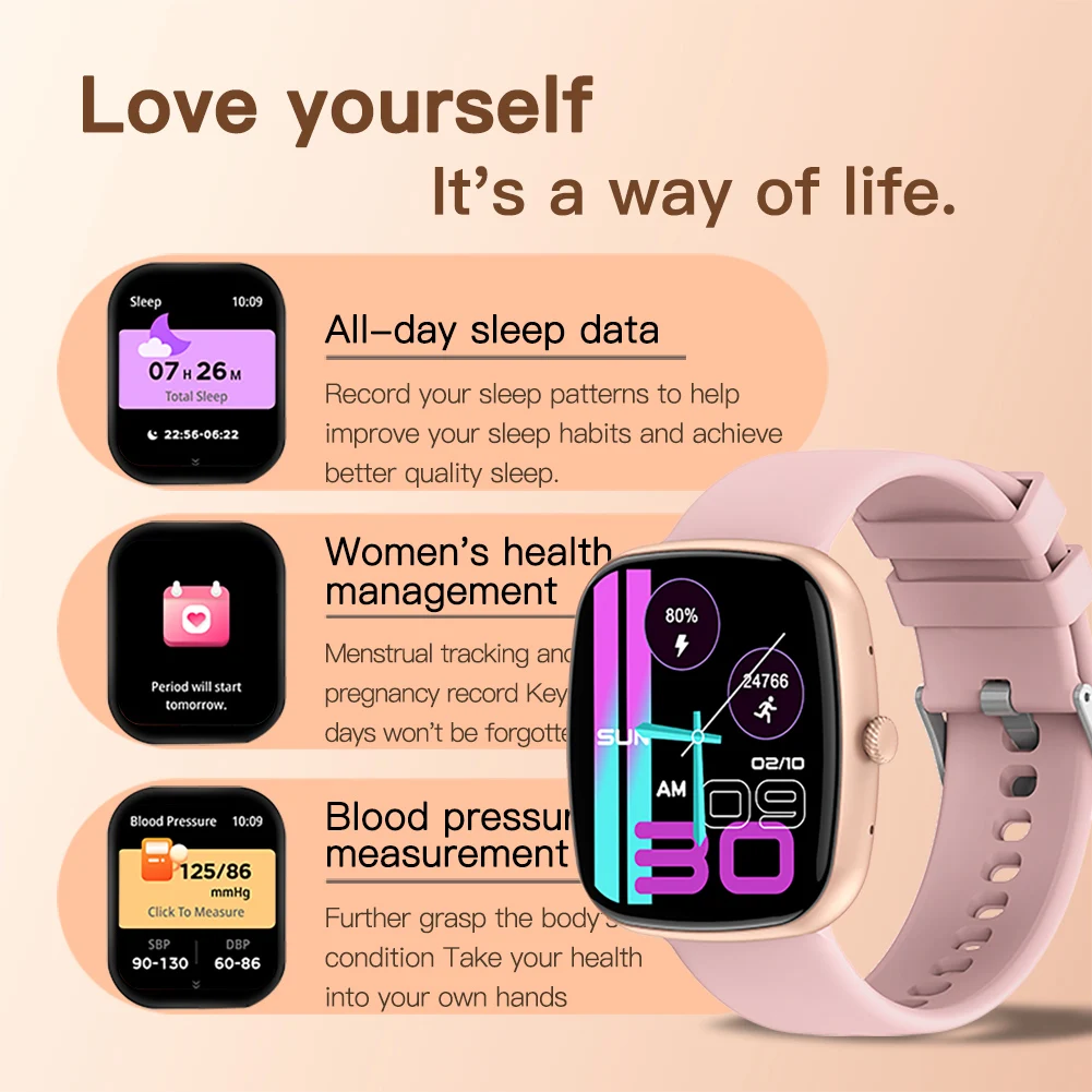 OLEVS brand can only use smart watches, wine barrel shaped high-definition Bluetooth calls, sleep monitoring, intelligent voice