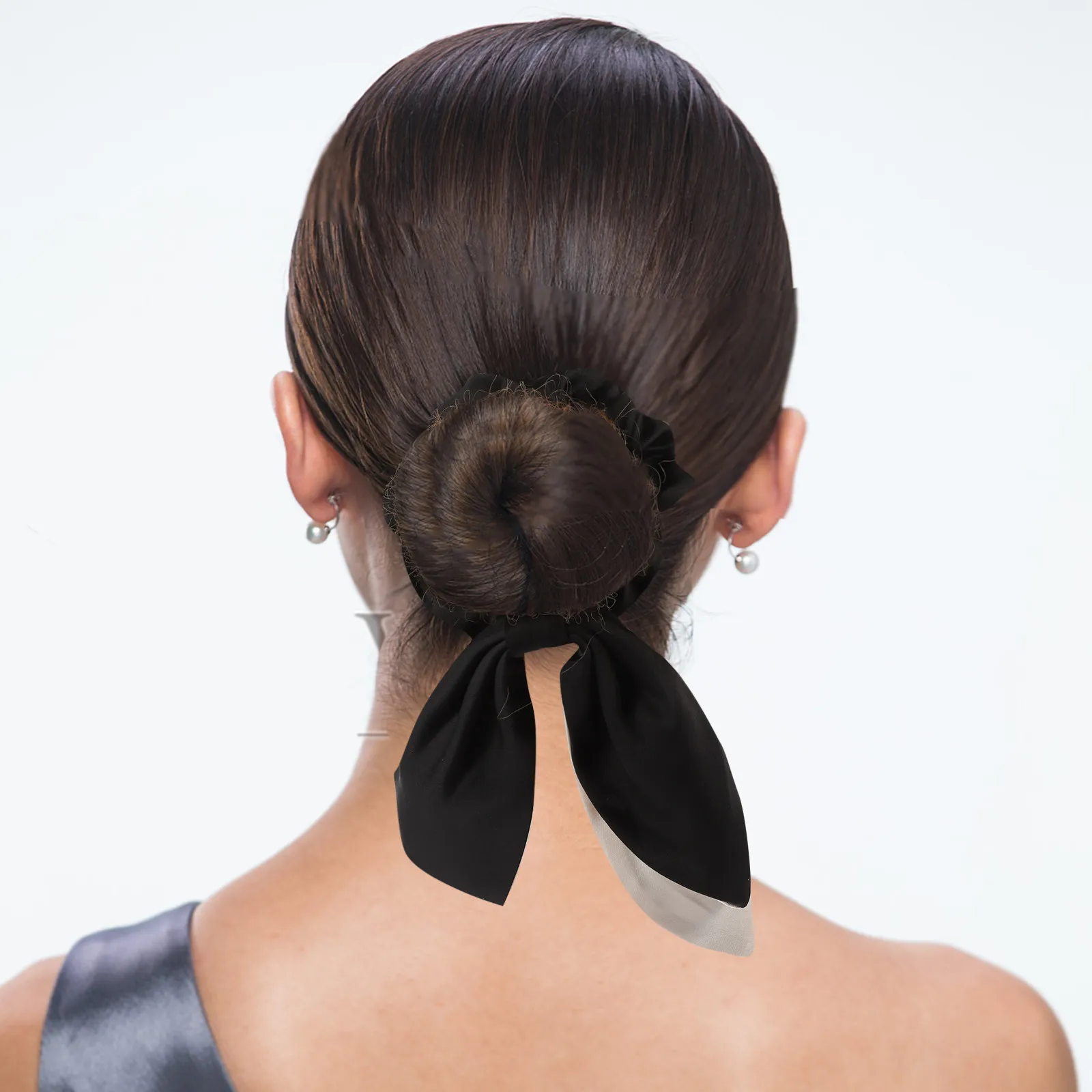 

Delicate Bow Hair Ties for Women Girls Soft Elastic Ponytail Holders Exquisite Hair Accessories for Parties Dates Baby Showers