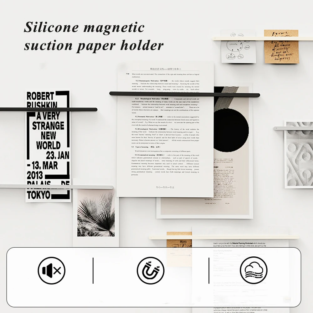 شرائط مغناطيسية، شرائط مغناطيسية للسبورة البيضاء لضغط الرسومات، وسائل تعليمية للسبورة السوداء، عرض مكتبي وإعلاني ناعم #1