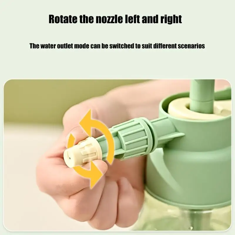 E8BD Weather Resistant Plastic Watering Pot With Fine Misting Feature Simple Squeeze Method Suitable For All Home Garden Need