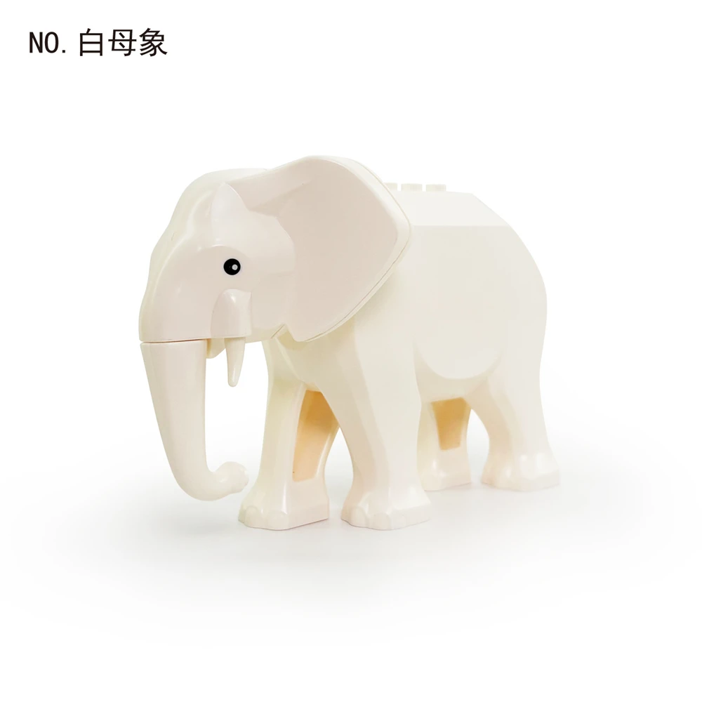 MOC City Tier-Bausteine Meerestier Killerwal Figuren Zoo-Set Zubehör Bausteine Kinderspielzeug Geschenk – Detail 25