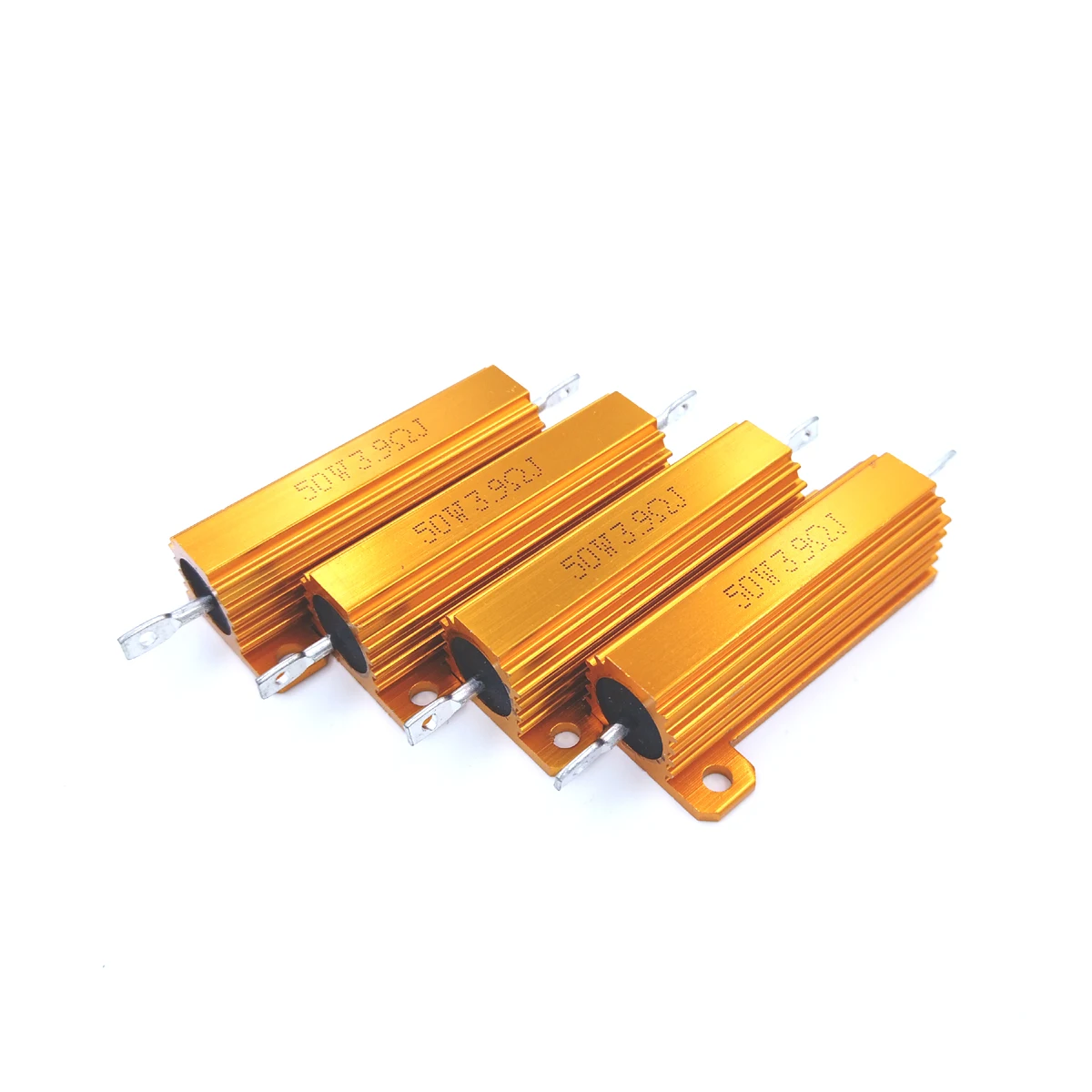 180R 180ohm 180 1.2R 1.2ohm 1.2 R Ohm 50W Aluminum Power Metal Shell Case Wirewound Resistor Resistance RX24
