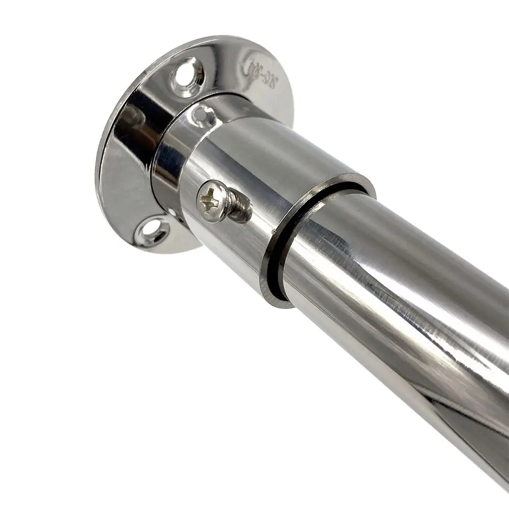 1Pc 19mm-32mm 19mm-22mm Closet Pole Sockets Furniture Hardware Closet Flange Tube Bracket Hang Rod Support Rod Holder