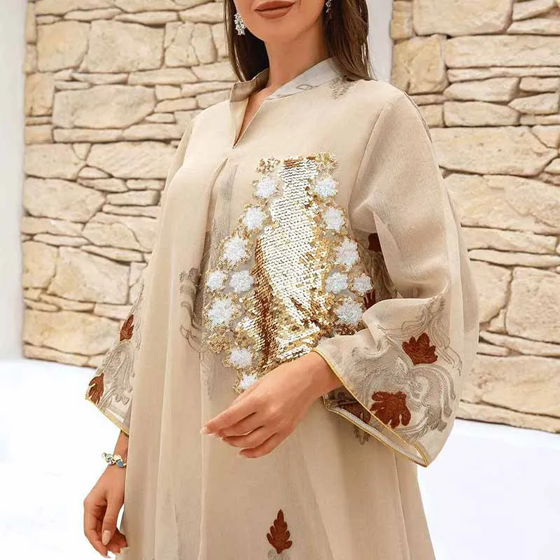 Abito hijab Khimar da sposa in raso bianco e set Abaya invernale da golf per donne arabe taglie forti per adulti-Dubai Engros Abaya