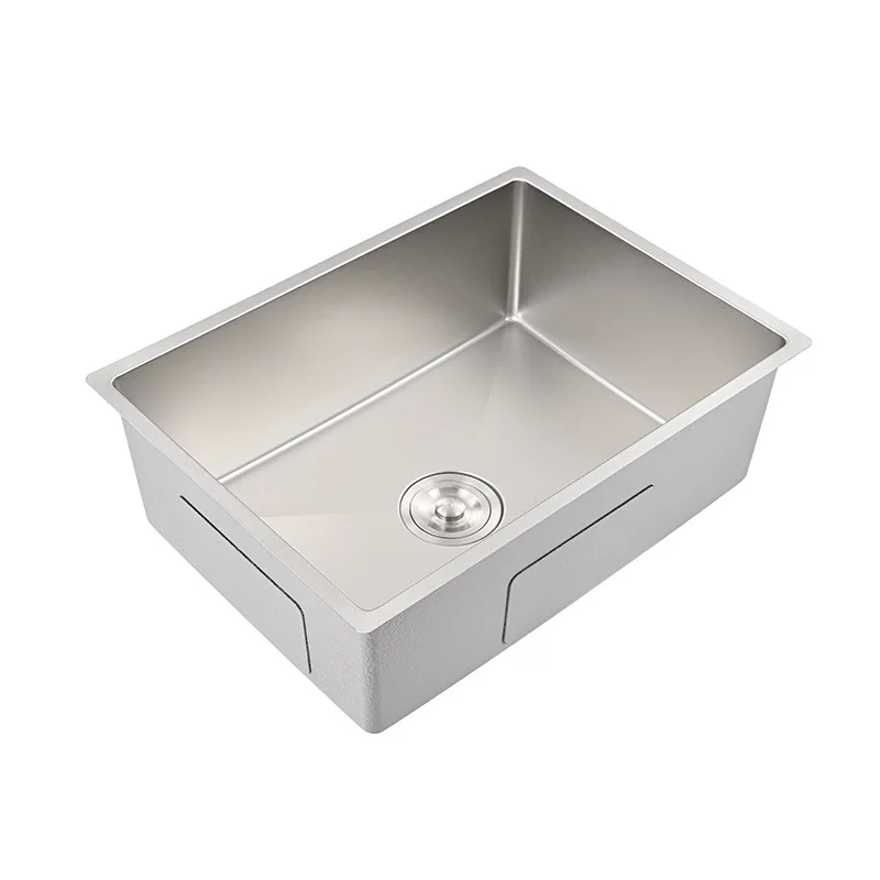 

Built-in, under-counter basin, sink, kitchen, household, stainless steel, vegetable basin
