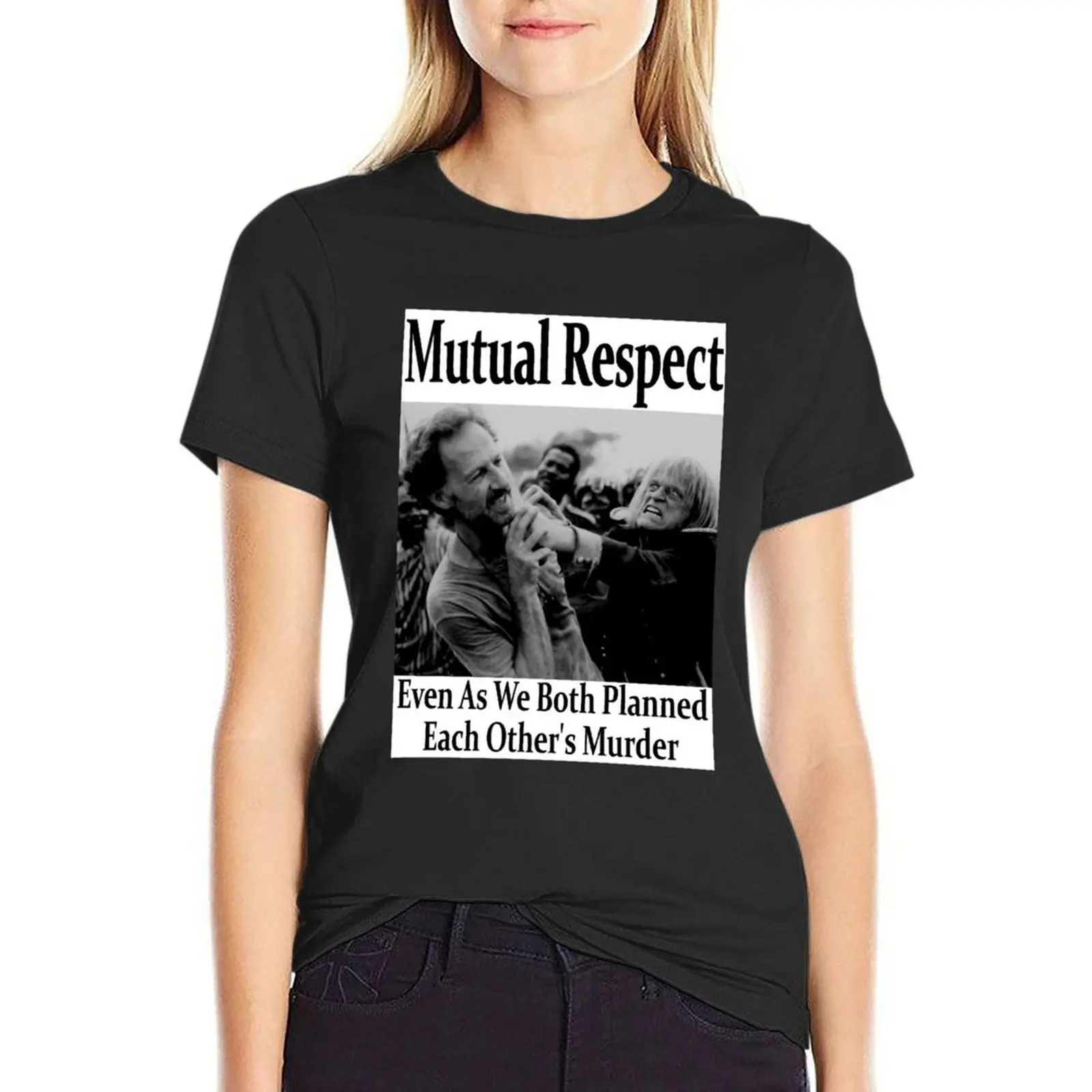 Werner Herzog and Klaus Kinski's Mutual Respect T-Shirt korean fashion oversized clothes for woman