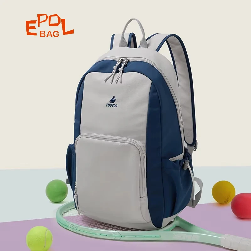 

EPOL Large Nylon Waterproof Shoulders Bag 2025 Women's Fashion Travel Backpack Teenage Students Sport Canvas Schoolbag 3047-18