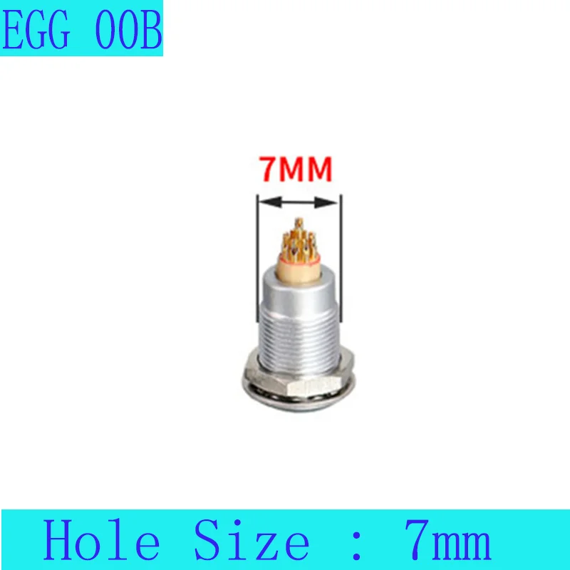 EGG 00B 2 3 4 5 Pin Female Socket Connector Flying Leads Cable Assemble EGG Connect PHG And FGG FHG Male Plug Lndustrial Camera