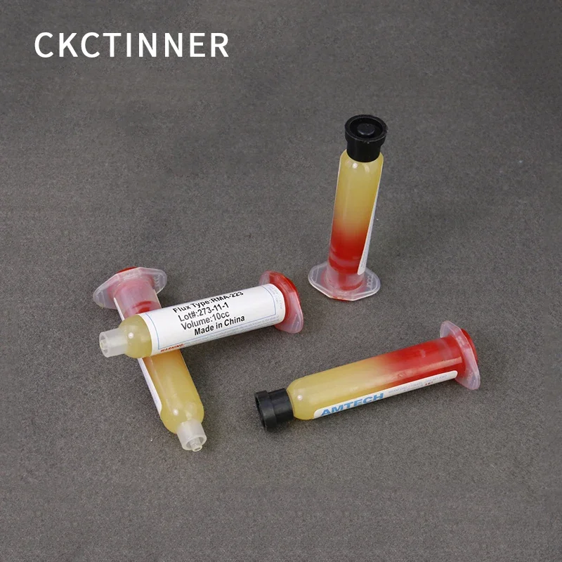 1pcs DIY solder paste 10 CC grease flow for Chips computer phone LED PCB repair tool RMA-223 1um