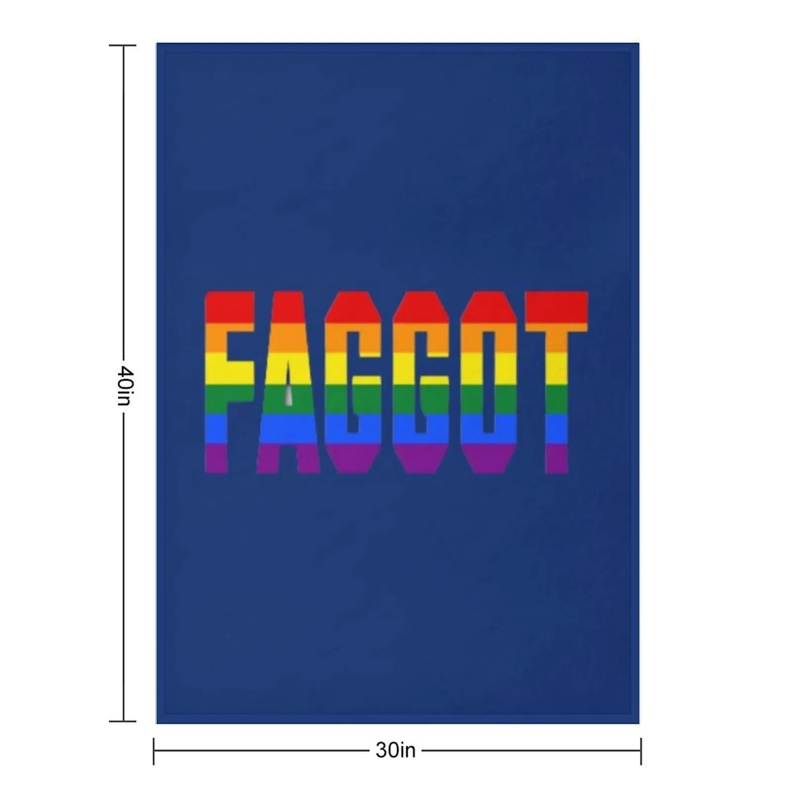FAGGOT LOVE IS HUMAN Throw Blanket Sofa Bed covers Soft Plush Blankets